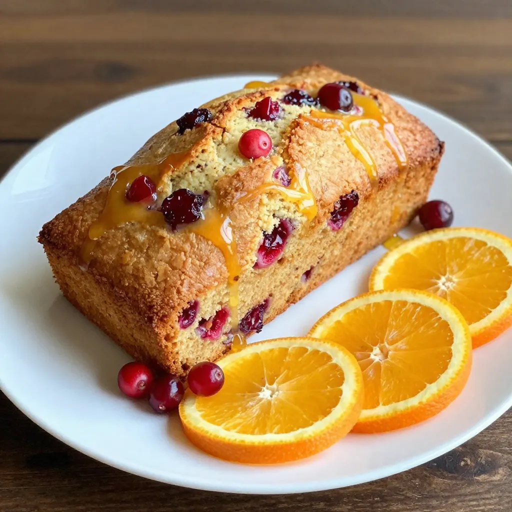 Cranberry Orange Loaf Köstlicher Genuss für jeden Tag