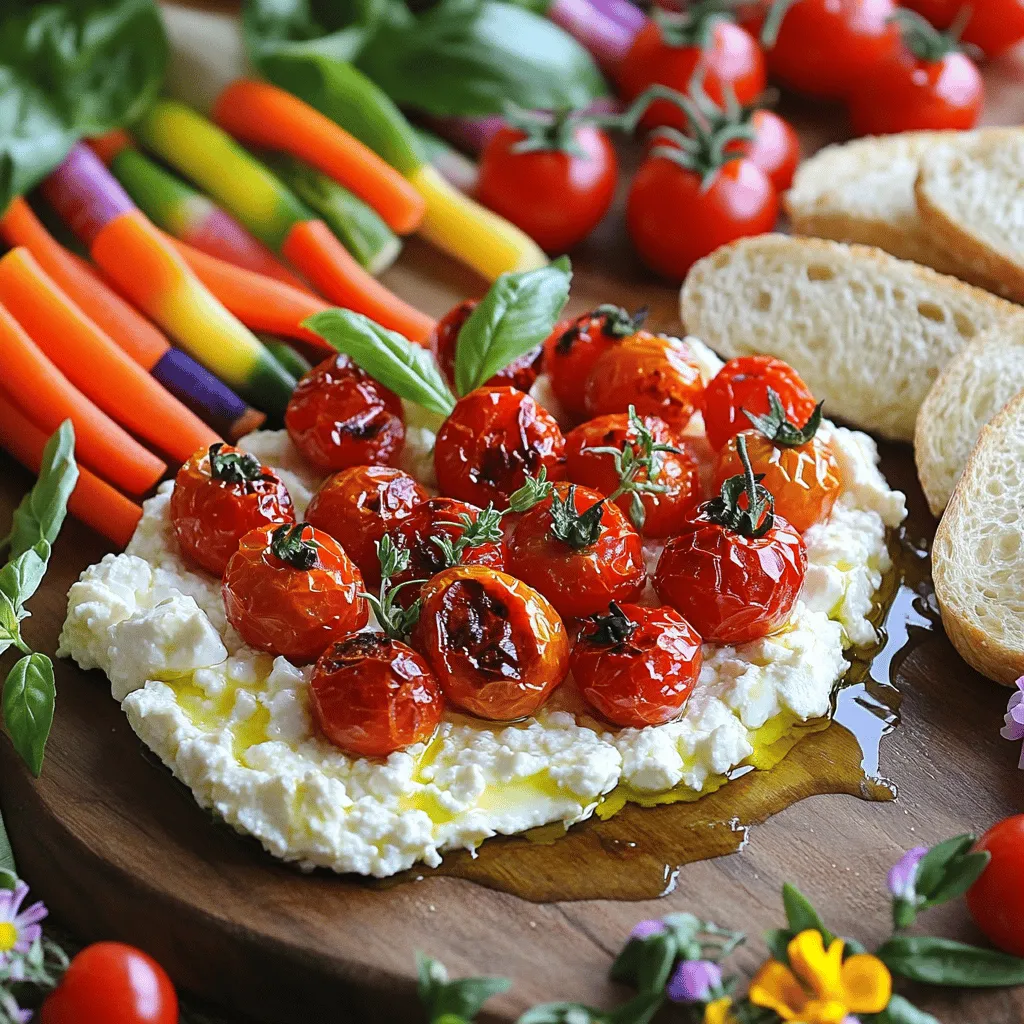 Um einen leckeren Feta-Tomaten-Dip zu machen, brauchst du einfache Zutaten. Du benötigst 200 g zerbröckelten Feta-Käse, 200 g halbierte Kirschtomaten, 3 Esslöffel Olivenöl, 1 Teelöffel Honig, 1 fein gehackte Knoblauchzehe, frischen oder getrockneten Thymian, Salz, Pfeffer und 1 Esslöffel Zitronensaft. Diese Zutaten machen deinen Dip frisch und schmackhaft.