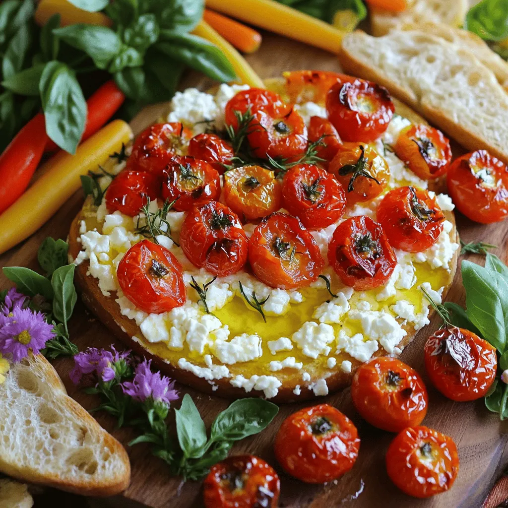 Recette du dip feta &#038; tomates cerises rôties lecker