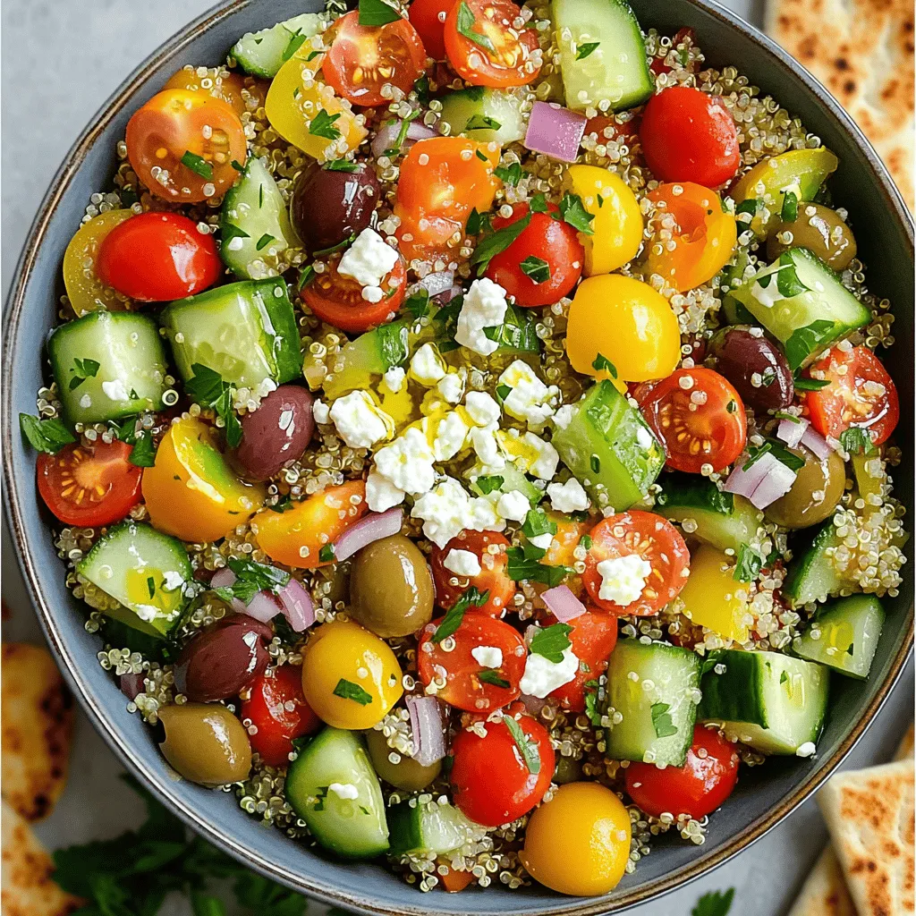 Mediterraner Quinoa Salat Einfach und Gesund Genießen