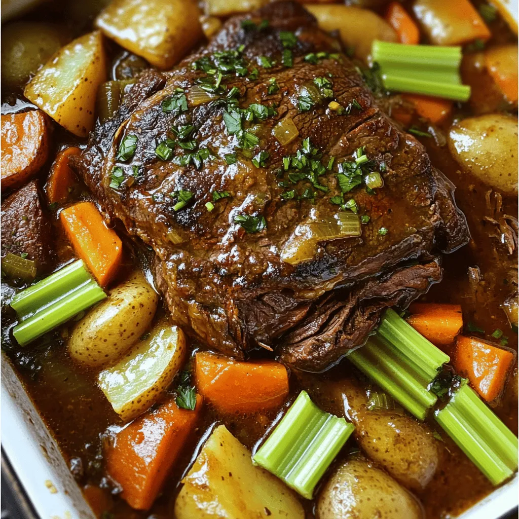 Pot Roast Recipe Einfach und Herzhaft Zubereiten