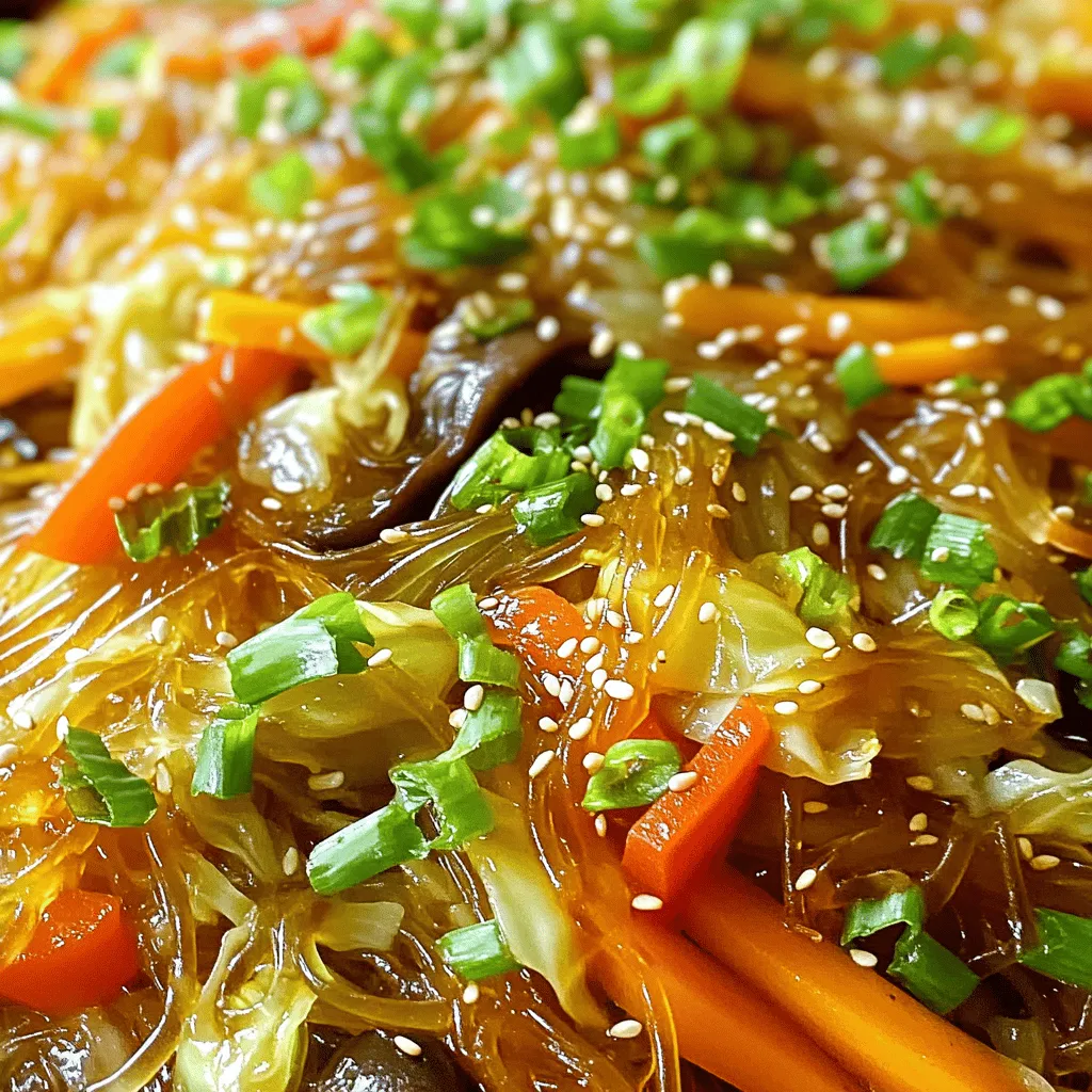 Kohl Glasnudeln Pfanne nahrhaft und köstlich zubereiten