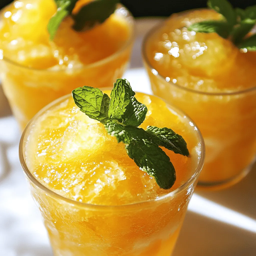 Um einen köstlichen Pfirsich-Zitronen-Slush zu machen, benötigen Sie nur einige frische Zutaten. Die wichtigsten sind reife Pfirsiche, frisch gepresster Zitronensaft, Honig und Eiswürfel. Diese Zutaten machen das Rezept einfach und lecker.