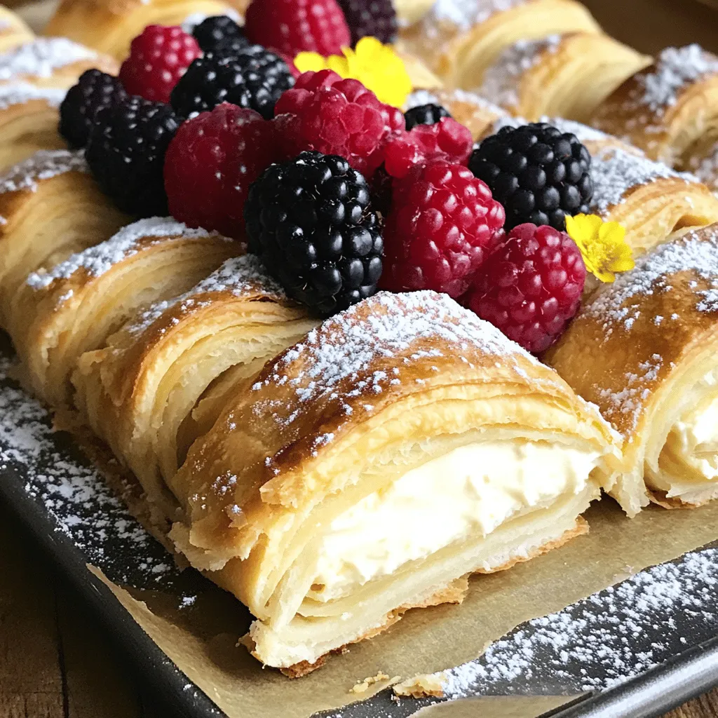 Beste Rezept für Cheesecake-Crescent-Rolls-Auflauf