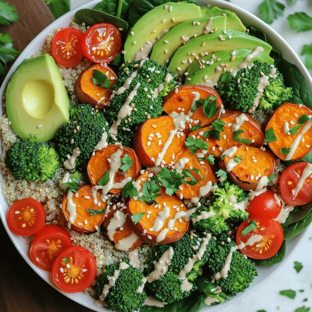 Vegan Buddha Bowl Kraftvolles und nahrhaftes Rezept