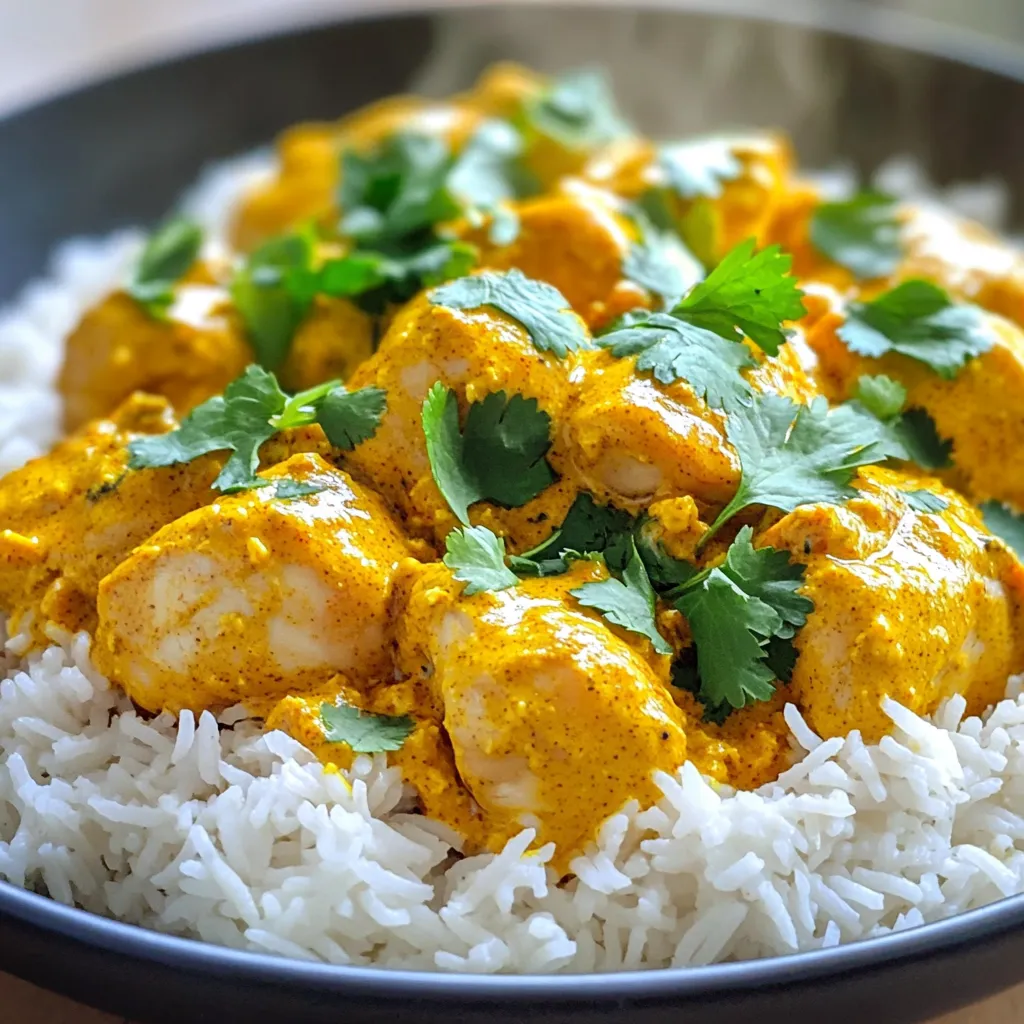 Slow Cooker Butter Chicken Einfaches und leckeres Gericht