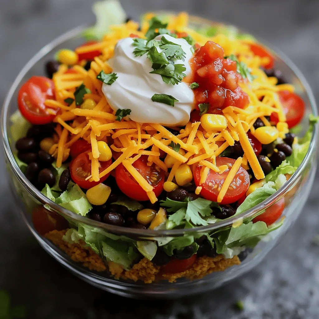 Einfache Dorito Taco Salad Leckere und schnelle Idee
