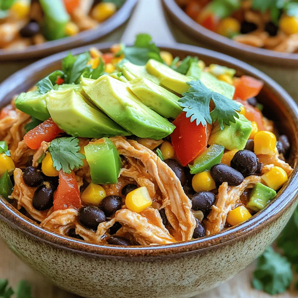 Crockpot Fiesta Chicken Einfaches und schnelles Rezept