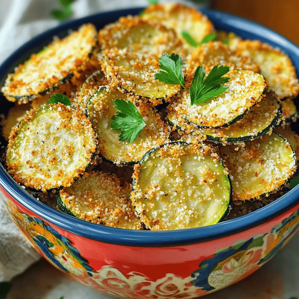 Krosse Air Fryer Zucchini Chips Einfaches Rezept