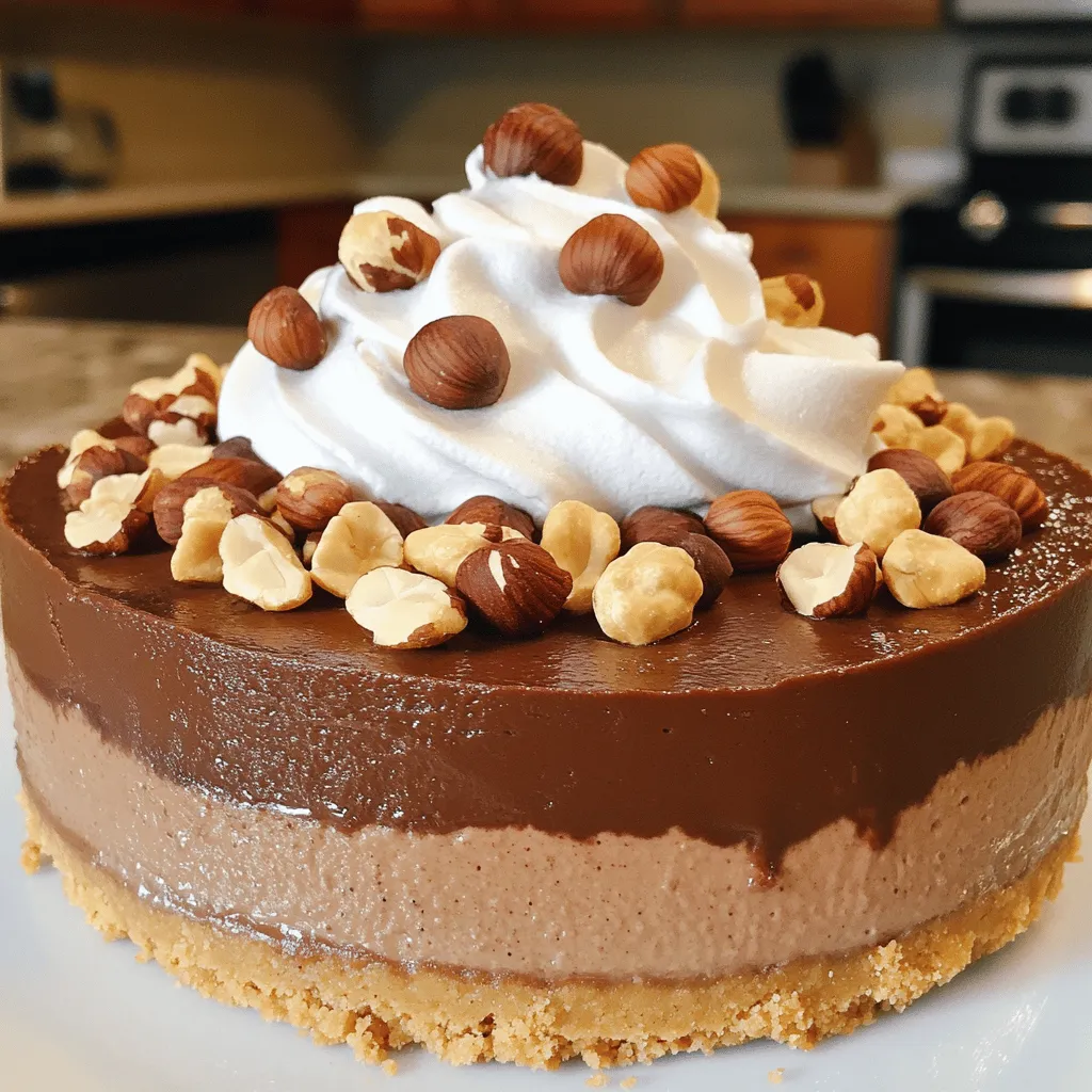 Mocha Hazelnut Cheesecake Genuss für jeden Anlass
