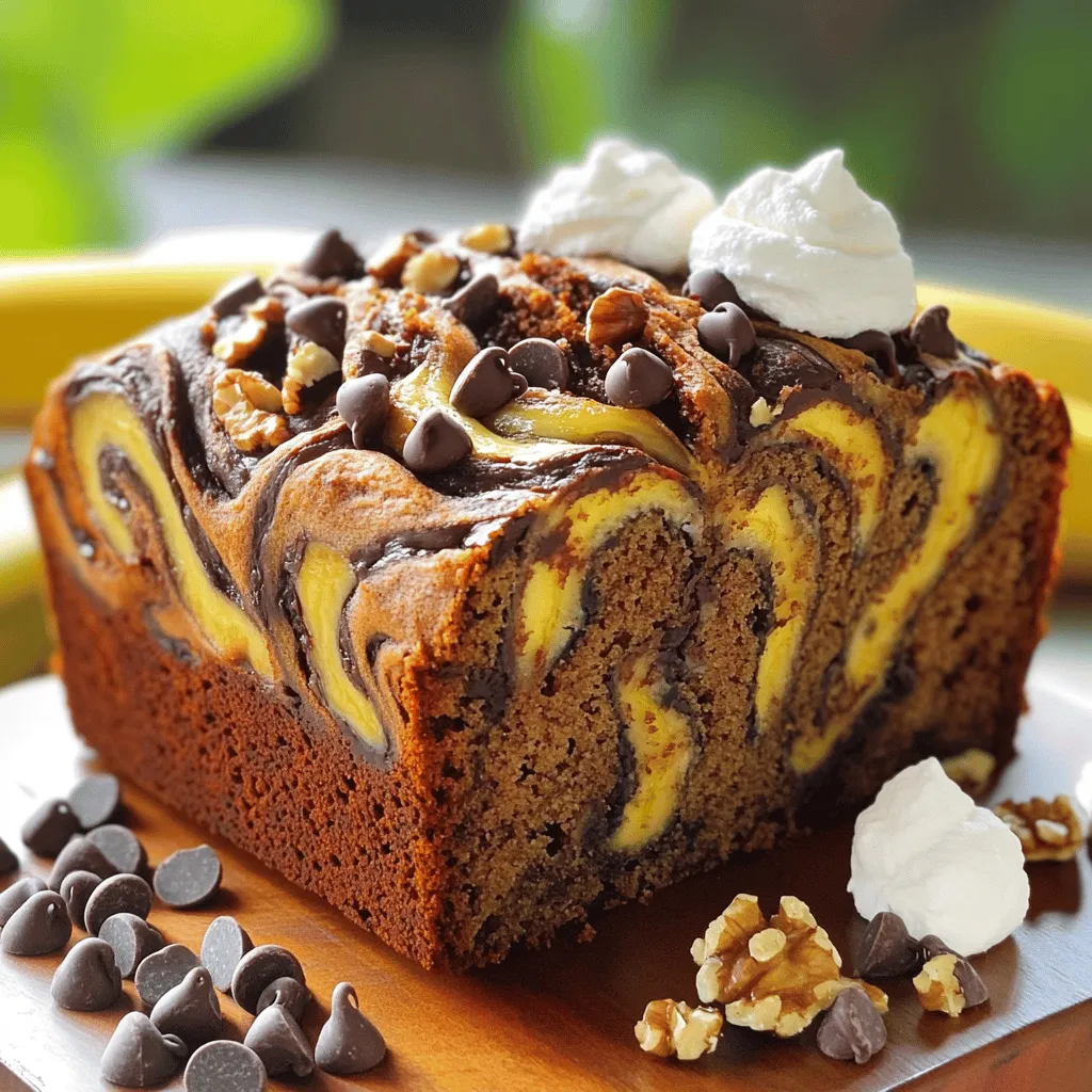 Schmackhaftes Chocolate Chip Banana Bread Rezept