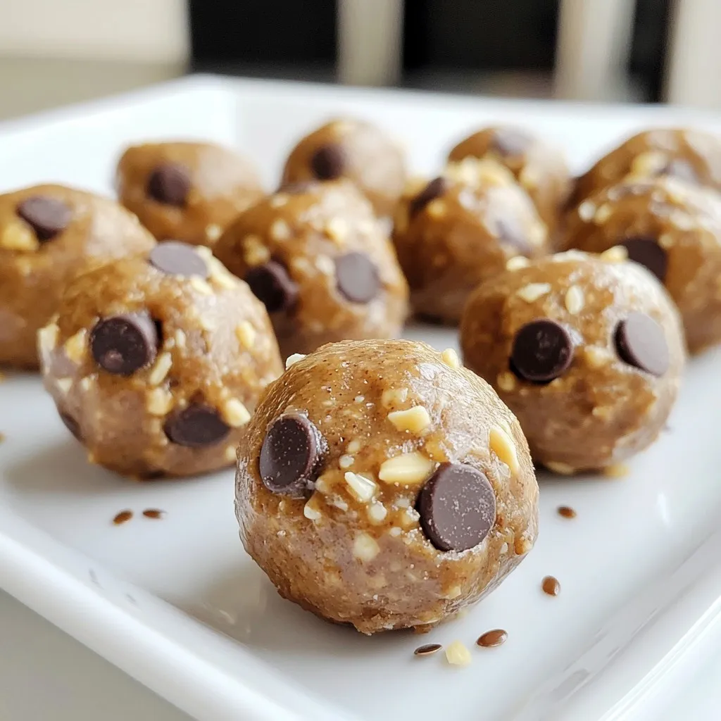 Erdnussbutter Energy Bites Gesunde Snack Ideen
