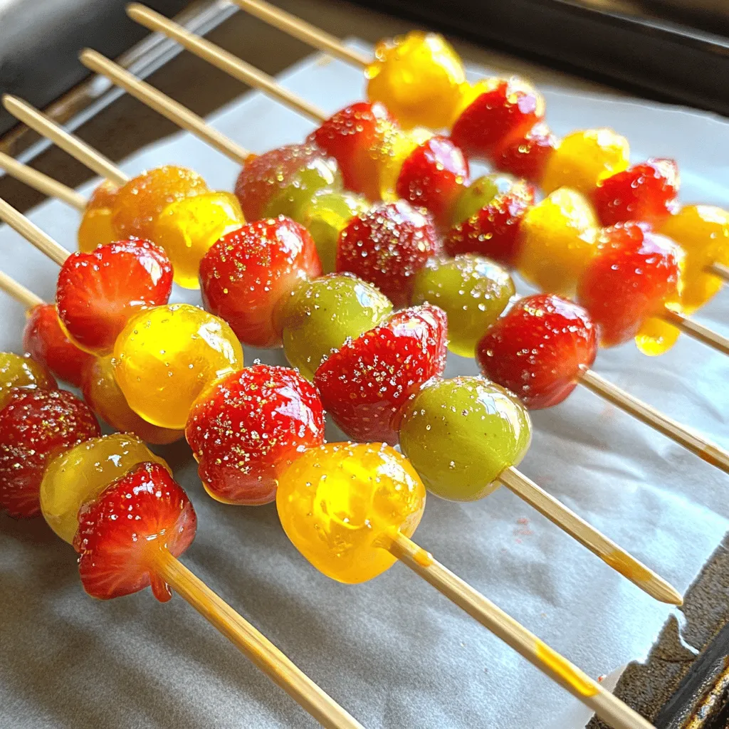 Tanghulu Erleben Einzigartige Chinesische Süßigkeit