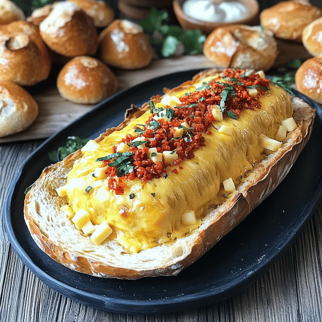 Feuerwehrmanns Übernacht-Frühstücksauflauf mit Soße