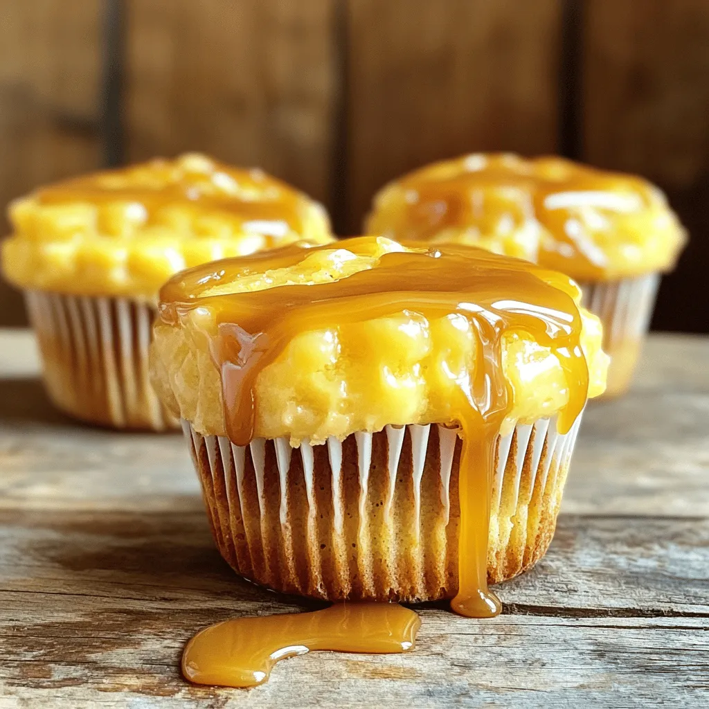 Karamell Flan Muffins Lecker und Einfach Zubereiten