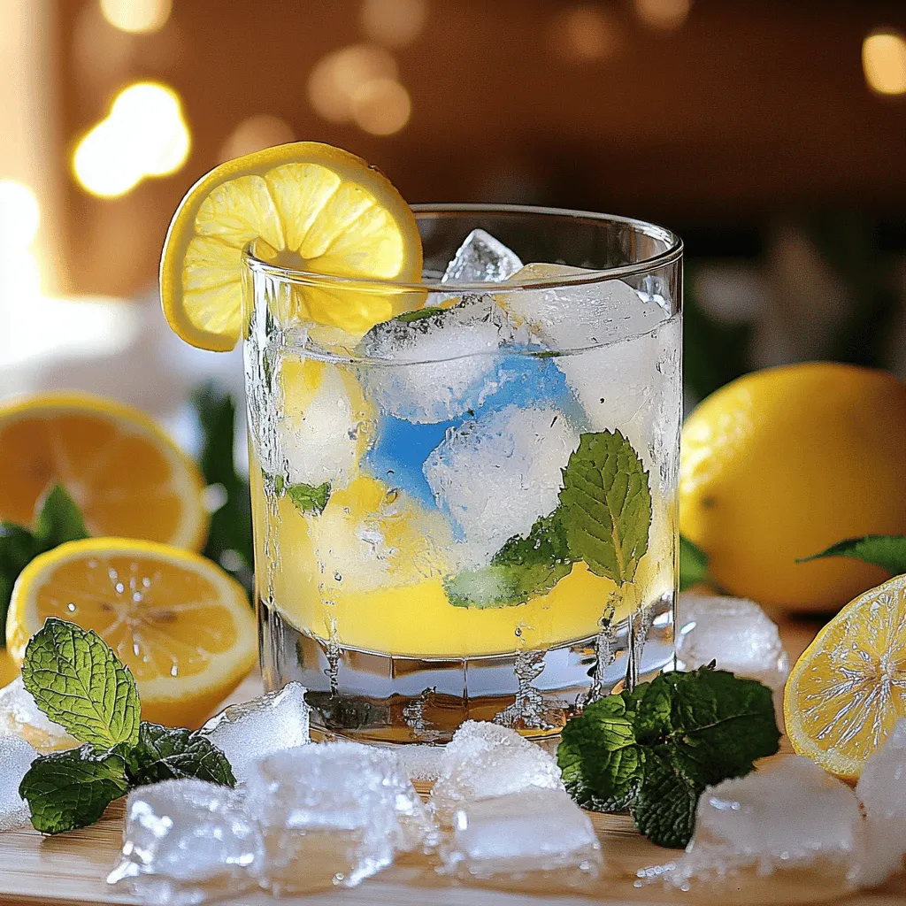 Farbwechsel-Limonade ist ein Spaß für jeden Anlass. Die Hauptzutaten sind einfach zu finden und machen das Getränk gesund und lecker. Du brauchst Wasser, frischen Zitronensaft, Honig oder Agavendicksaft, Natron, blaues Teepulver, Eiswürfel und einige Zitronenscheiben zur Garnitur.