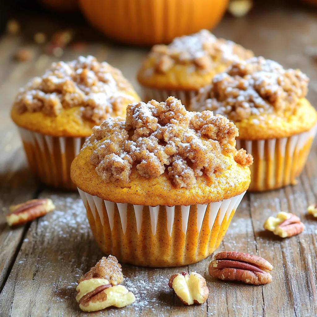 Kürbisstreusel-Muffins lecker und einfach selbstgemacht