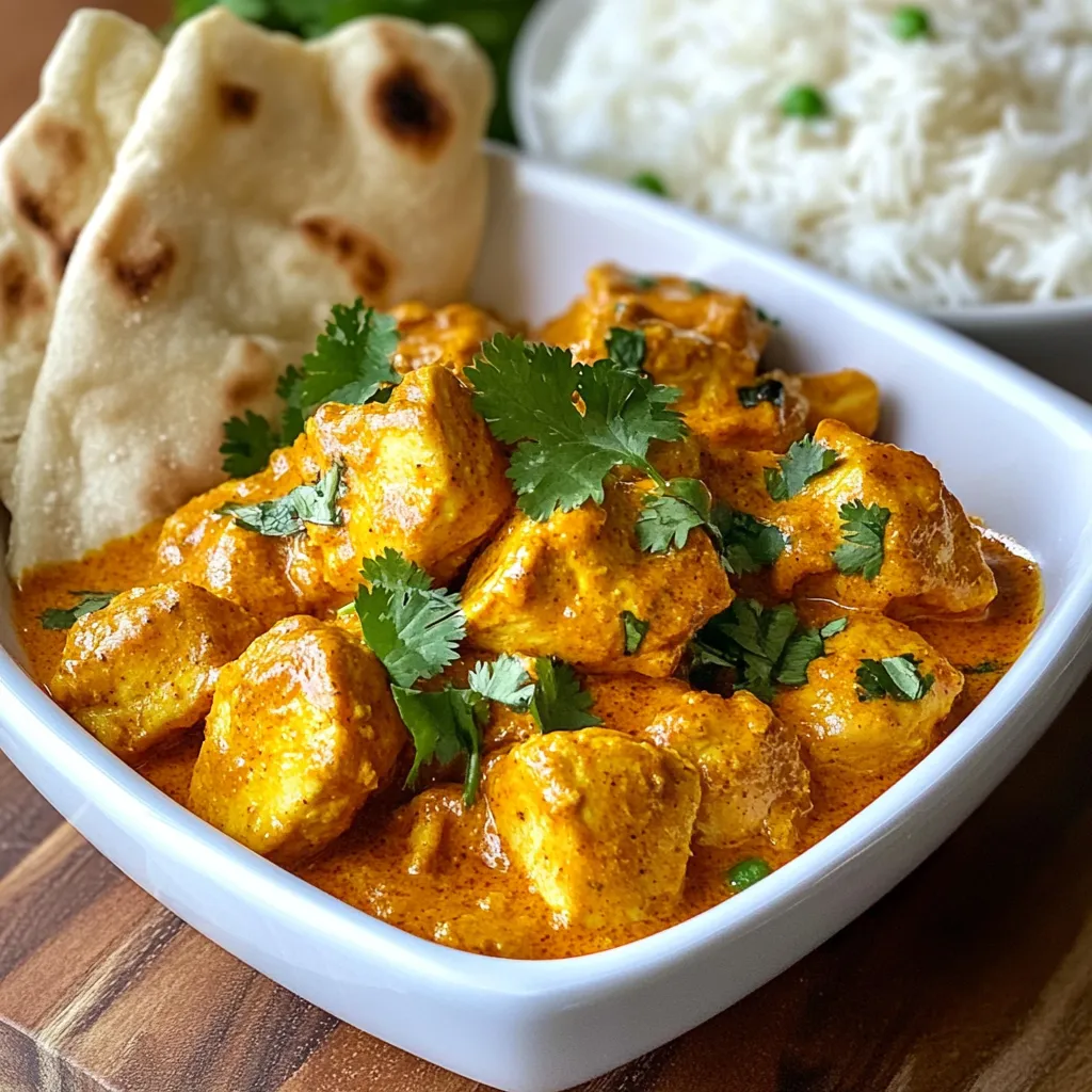 Chicken Tikka Masala Kraftvolles und leckeres Gericht