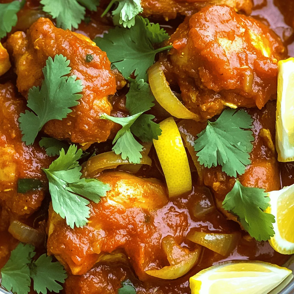 Leckeres Slow Cooker Chicken Bhuna Einfaches Rezept