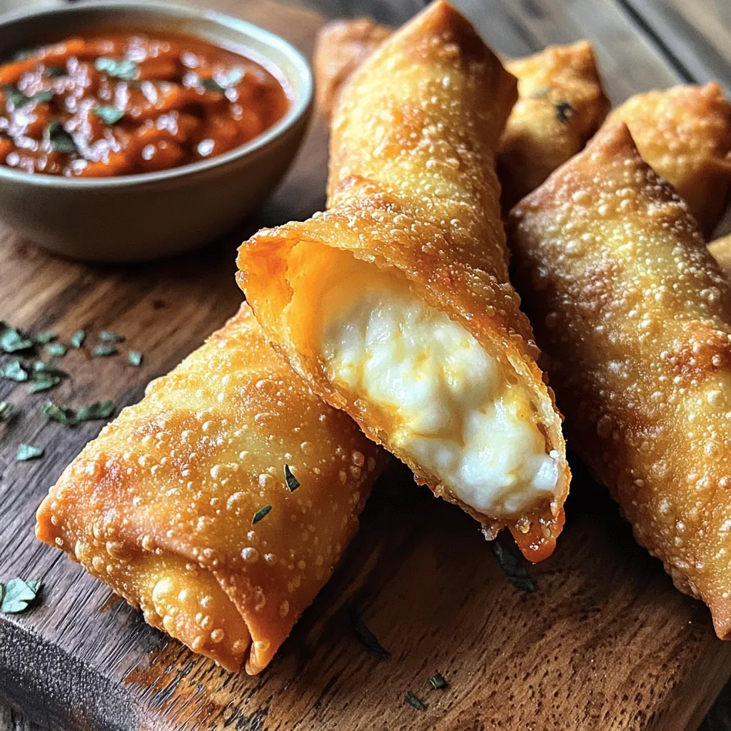 Air Fryer Mozzarella Stick Egg Rolls Genussvoll Zubereiten