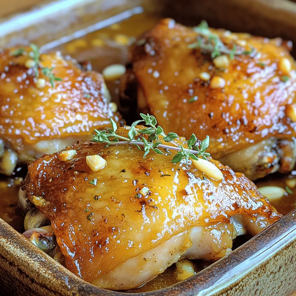 Honig Senf Hähnchenkeulen Einfaches und Köstliches Rezept