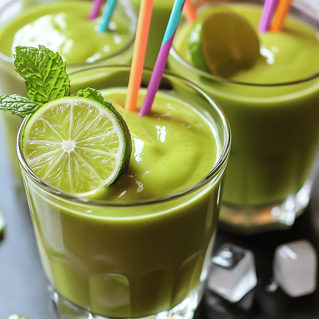 DIY Food &#038; Drinks Tutorials Kreativer Smoothie Genuss