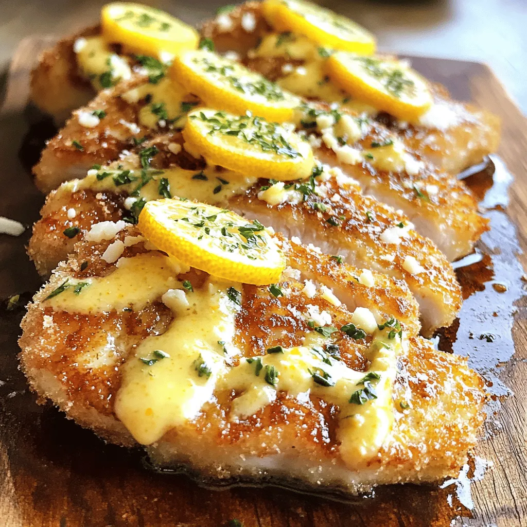 Keto Pork Schnitzel mit köstlicher Zitronensauce