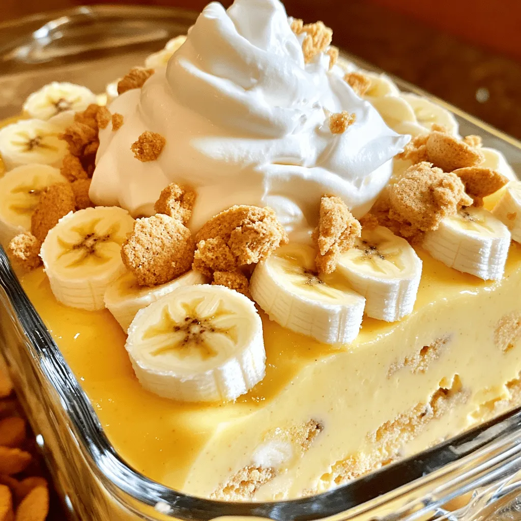 Homemade Banana Pudding Einfach und Cremig Genießen