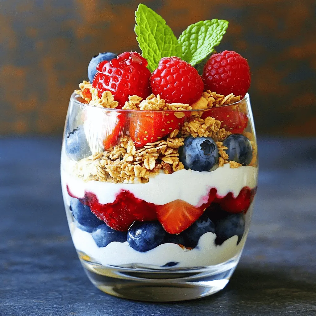 Frühlingsbeeren-Parfait einfach und frisch genießen