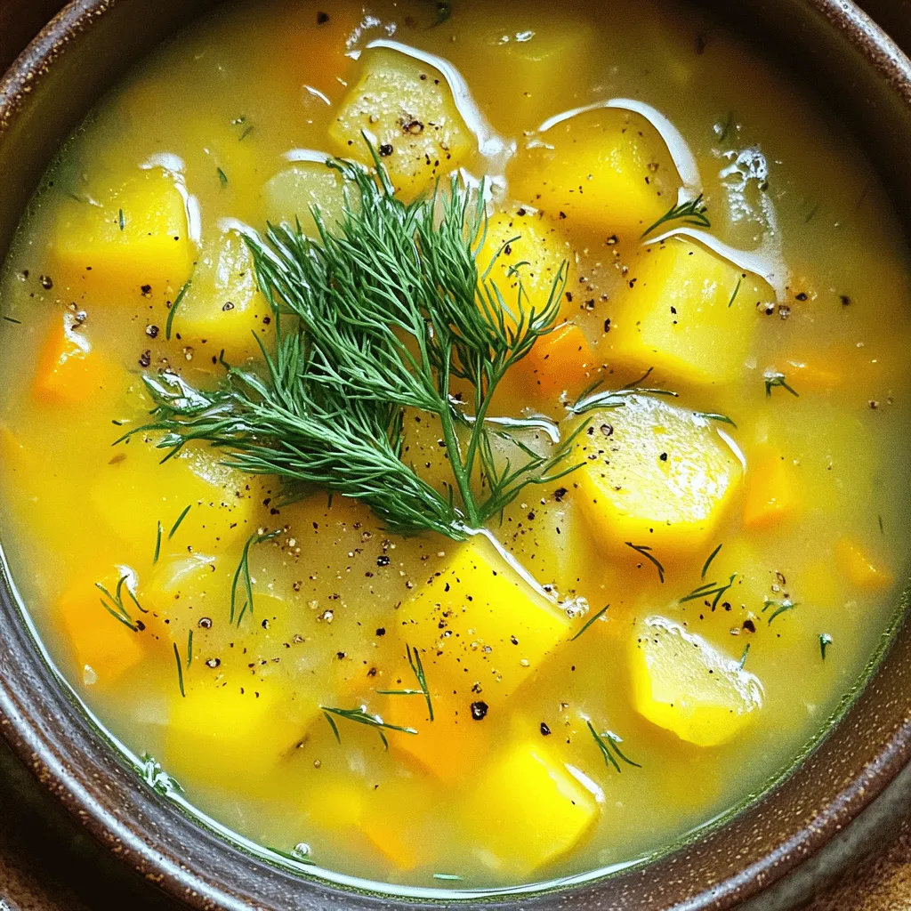 Die polnische Kartoffelsuppe hat einfache, aber schmackhafte Zutaten. Die Hauptbestandteile sind frische Kartoffeln, Zwiebeln, Karotten, Sellerie und Knoblauch. Diese Zutaten bringen viel Geschmack und Nährstoffe in die Suppe.