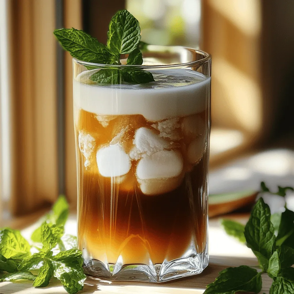Authentic Thai Iced Tea Einfache und köstliche Erfrischung