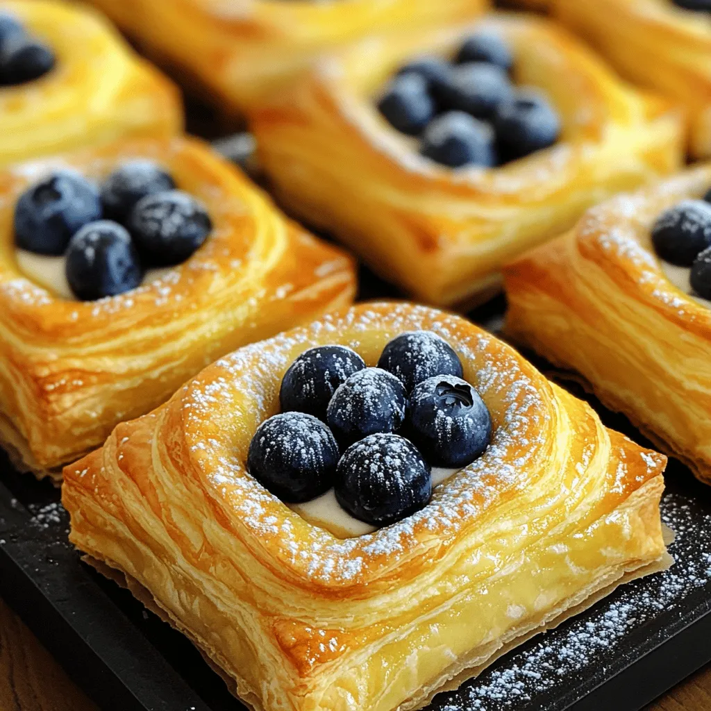 Cremige Käse-Danish Einfaches Rezept zum Genießen