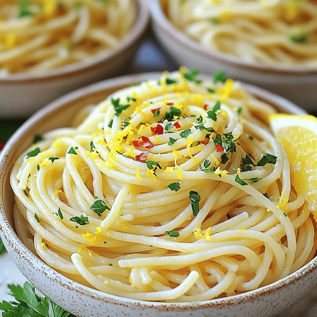 Spaghetti Aglio e Olio Einfache und schnelle Zubereitung