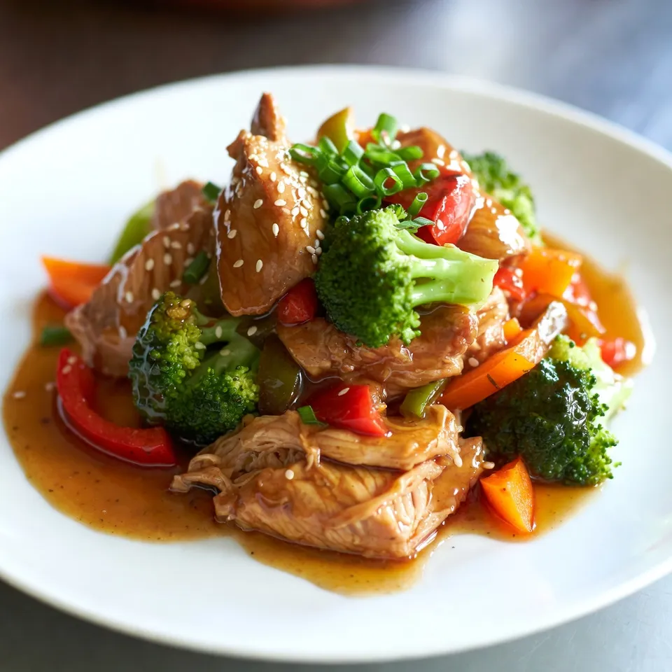 Slow Cooker Honey Garlic Chicken Einfaches Rezept