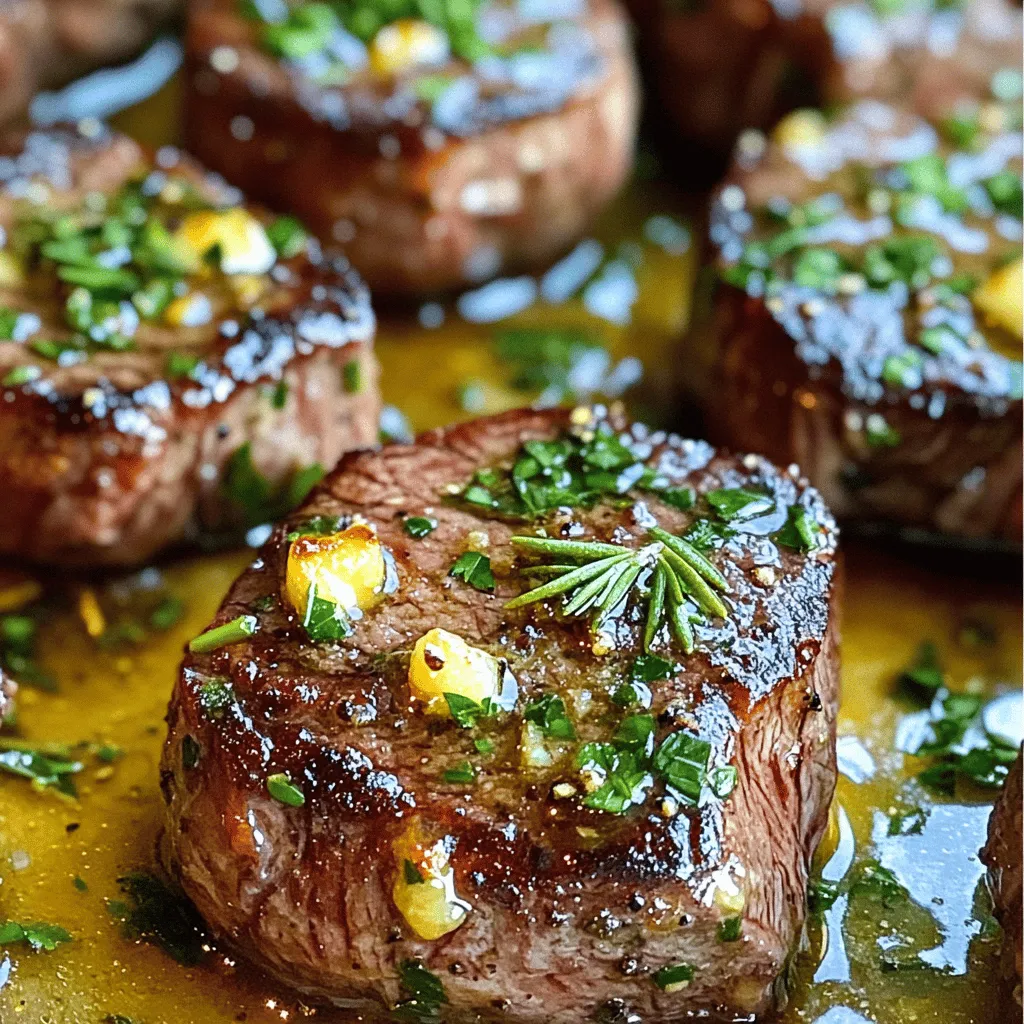Knoblauch Butter Steak Bites Einfaches Rezept für Fleisch