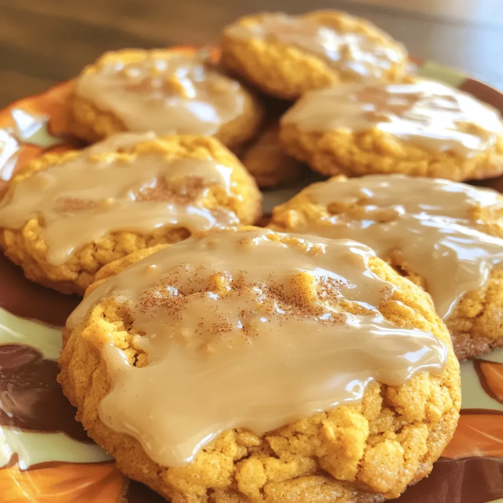 Chewy Pumpkin Cookies with Maple Icing Rezept