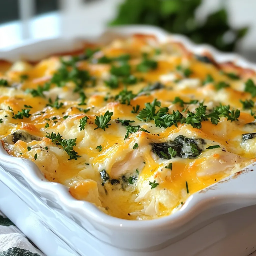 Low Carb Chicken Casserole Einfache und leckere Mahlzeit