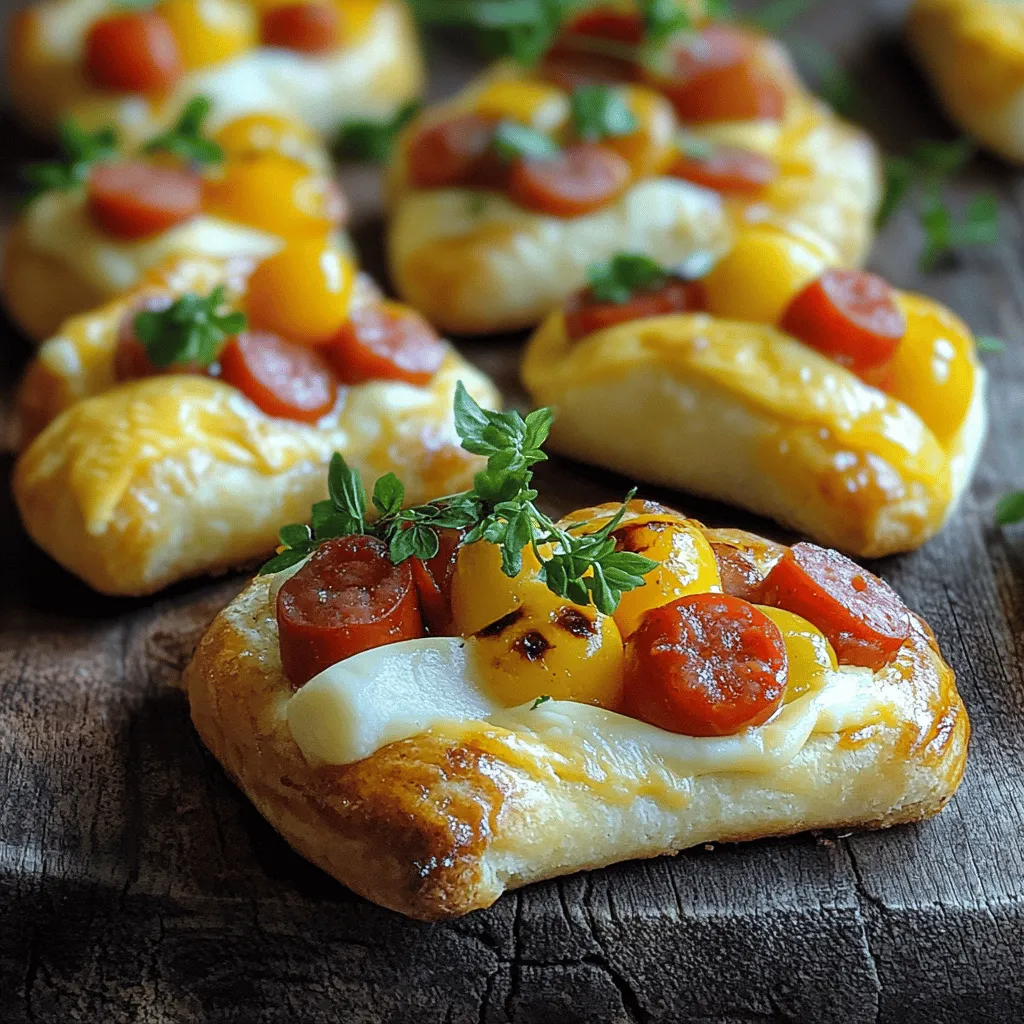 Für die Rotel Wurst und Frischkäse-Crescents brauchst du einige einfache Zutaten. Du benötigst eine Rolle Blätterteig, etwa 340 Gramm. Außerdem brauchst du 250 Gramm weichen Frischkäse und eine Dose Rotel-Dosen-Tomaten, etwa 400 Gramm. Die Tomaten bringen Geschmack und eine leichte Schärfe. Du brauchst auch 200 Gramm gebratene und zerkrümelte Bratwürste. Gewürze wie Knoblauchpulver, Zwiebelpulver und Paprika sind wichtig. Schließlich brauchst du ein Ei zum Bestreichen und etwas Salz sowie Pfeffer.