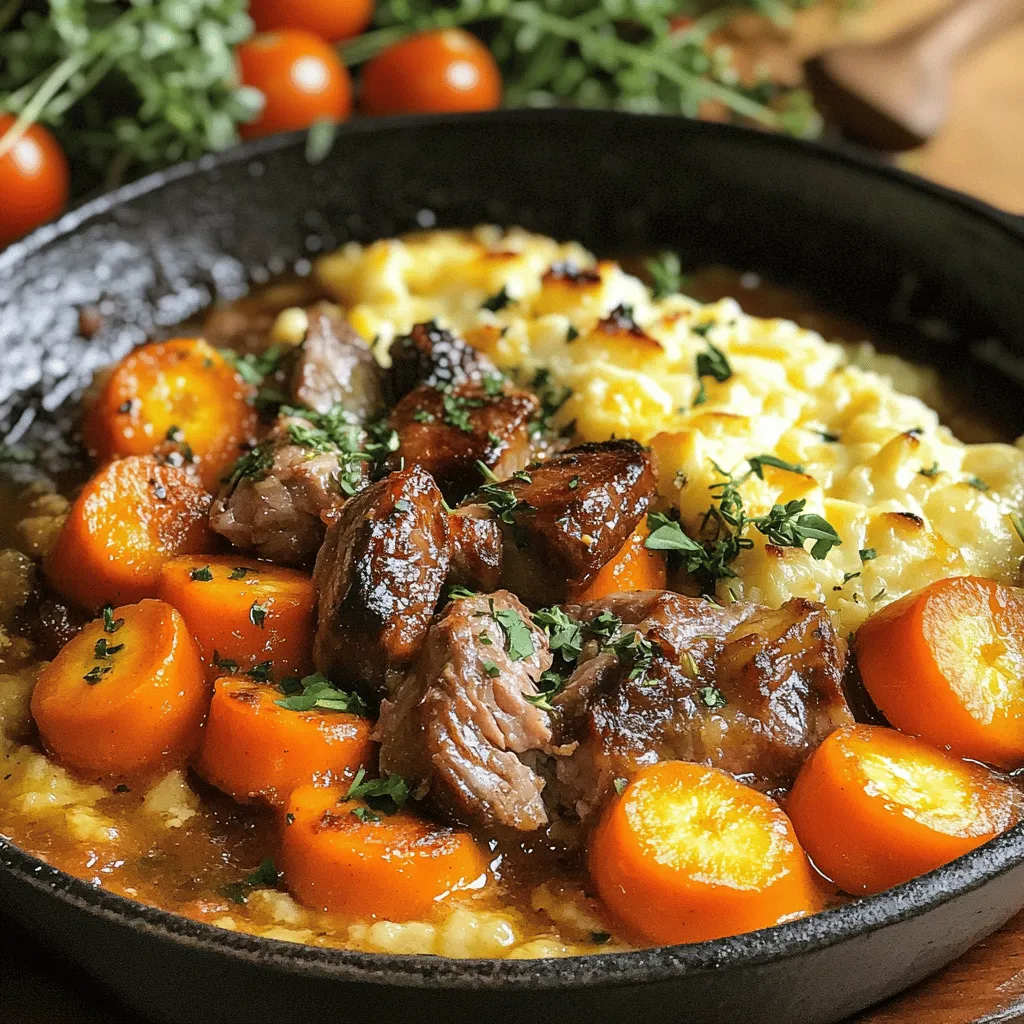 Komfortabler Auflauf mit Kohl und Hackfleisch Rezept