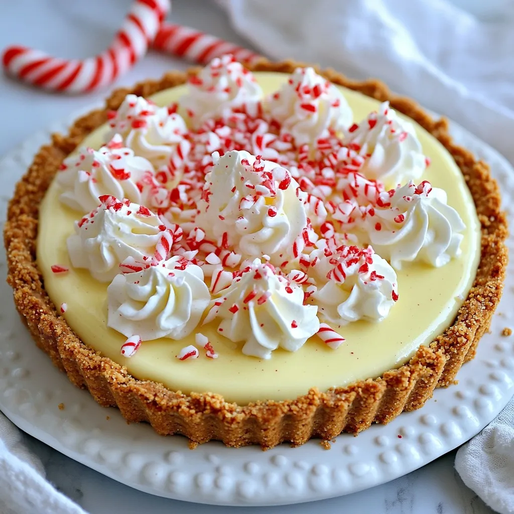 Einfache Candy Cane Pie Schnelle und köstliche Torte