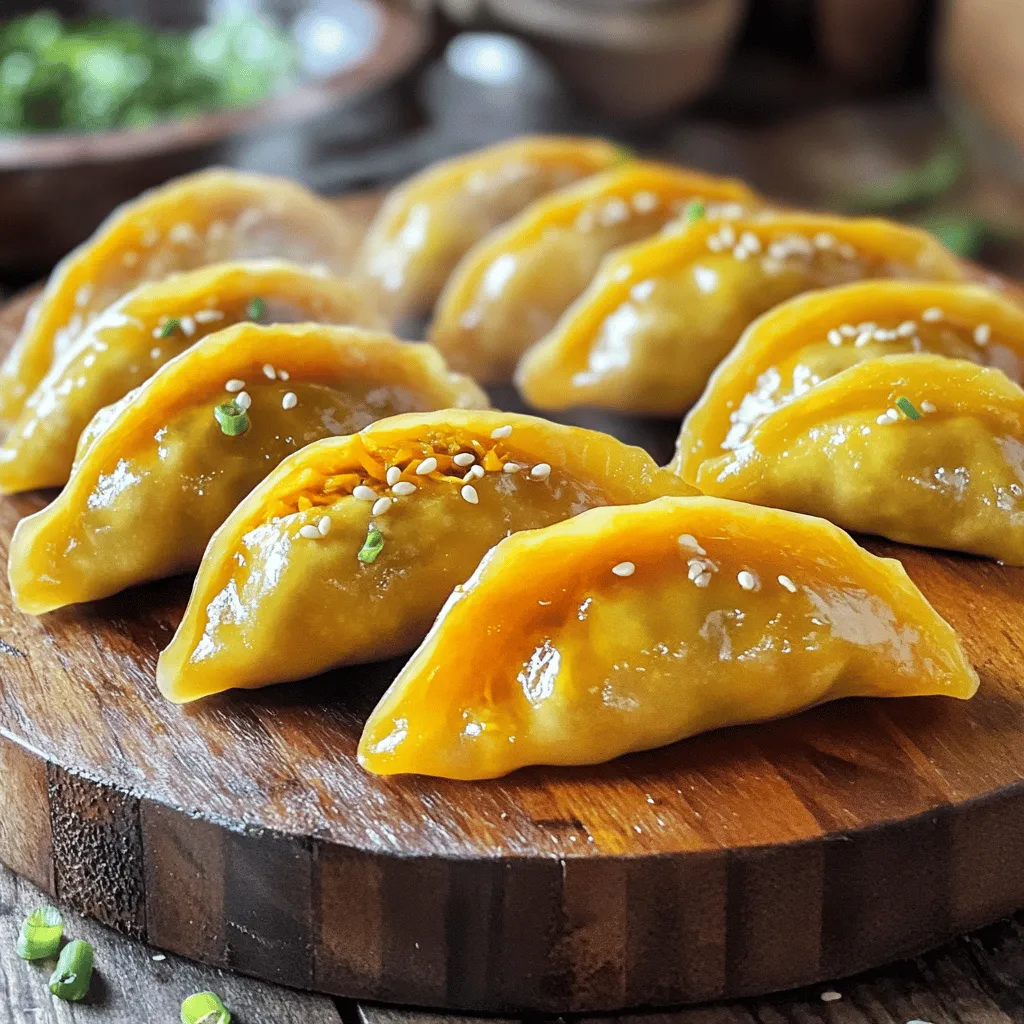 Hähnchen-Kürbis-Teigtaschen Herzhaft und Gesund Genießen