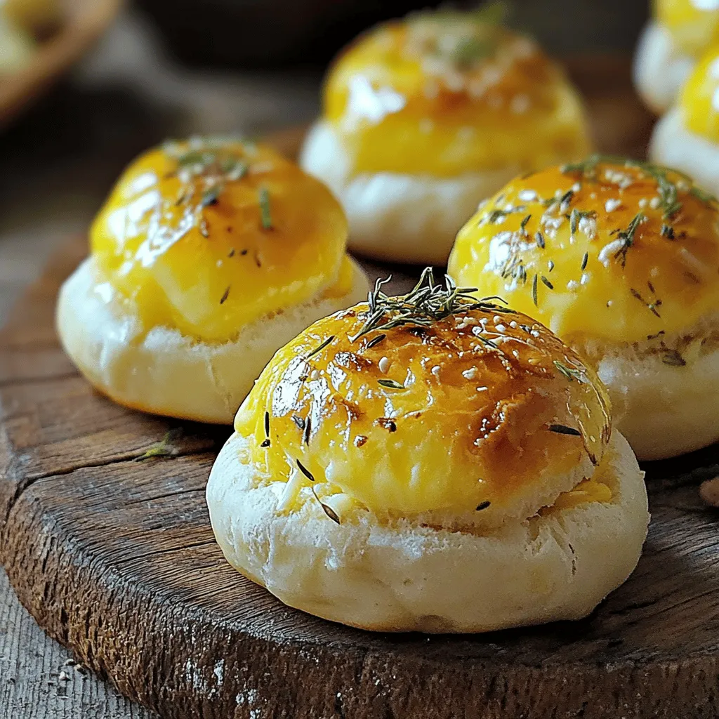 Um köstliche Käse-Garlic-Bomben zu machen, benötigst du einige einfache Zutaten. Die wichtigsten Zutaten sind Blätterteig, geriebener Käse, Knoblauch, Butter, Oregano, Paprikapulver, Salz und Pfeffer. Frische Petersilie sorgt für den letzten Schliff. Du kannst auch Mozzarella und Cheddar mischen, um den perfekten Käsegeschmack zu erreichen.