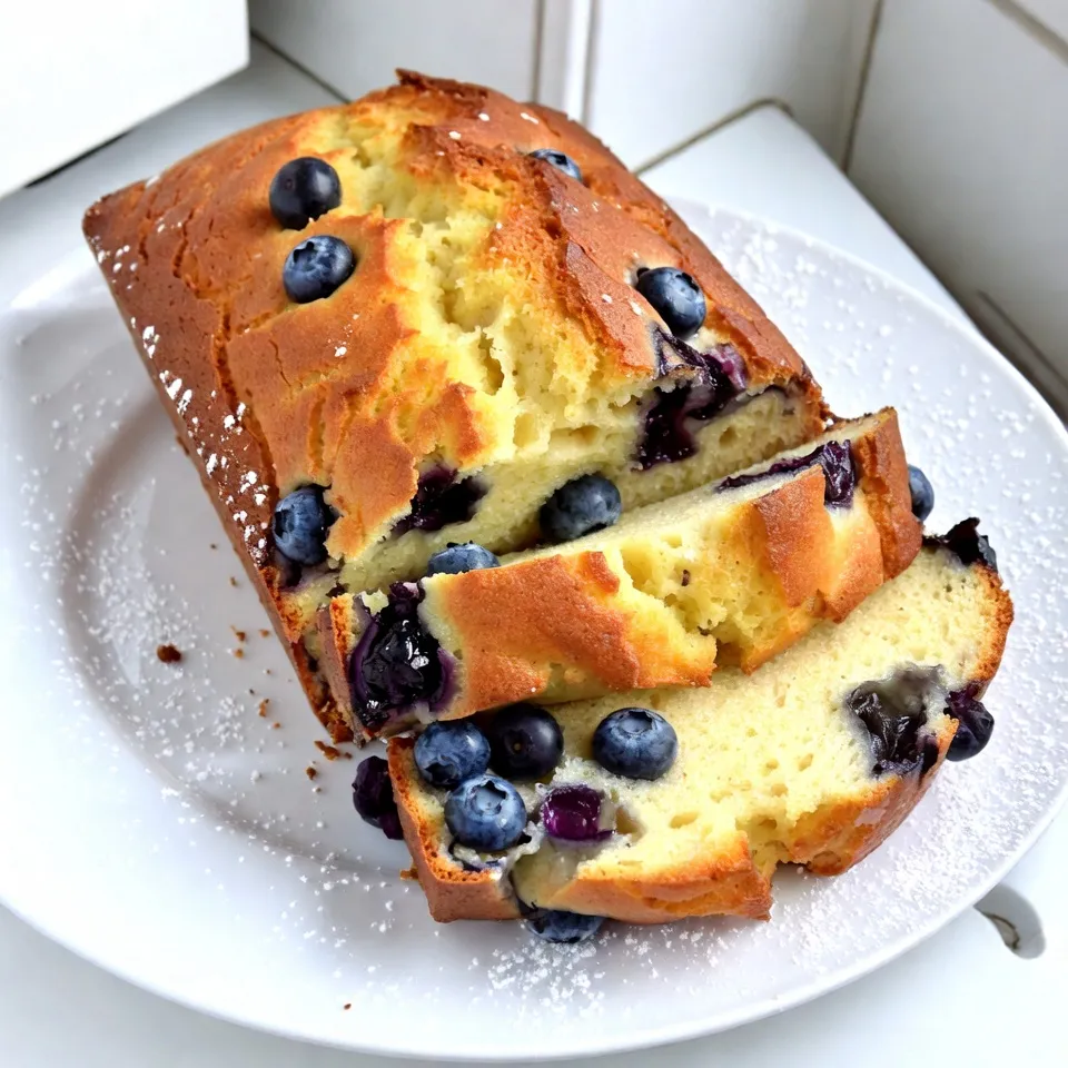 Lemon Blueberry Bread Frisch und Einfach Genießen