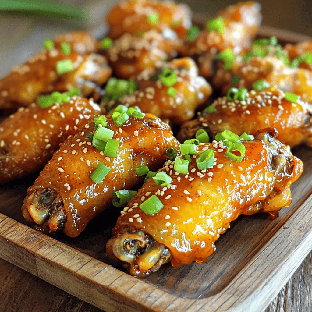 Oven-Baked Crispy Chicken Wings Knusprig und Lecker