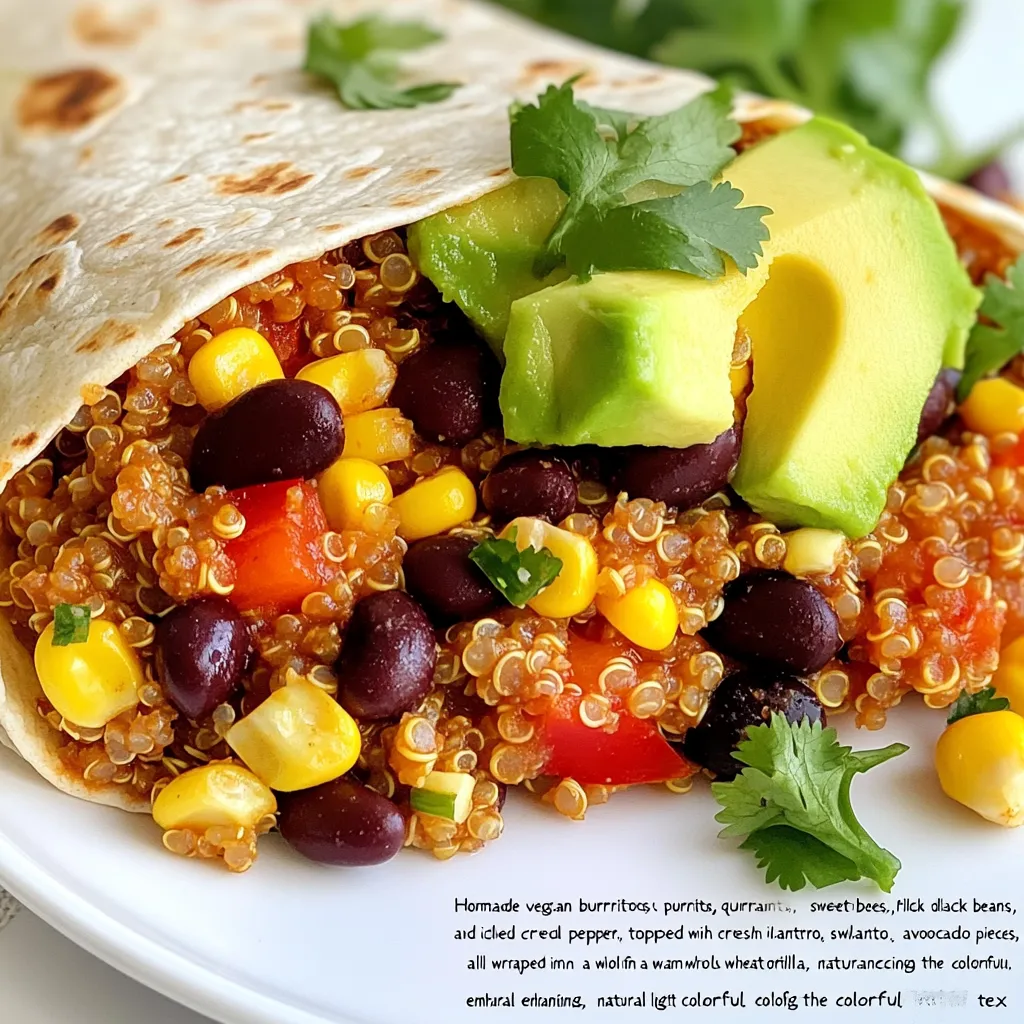 Minute Vegan Burritos Schnelle und einfache Zubereitung