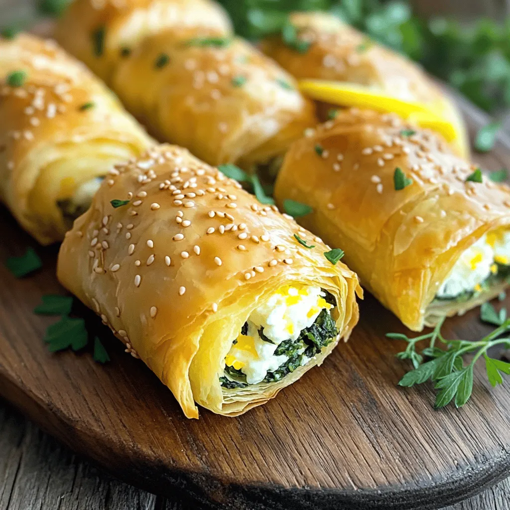 Oven Fried Feta Rolls Knusprig und Lecker Genießen