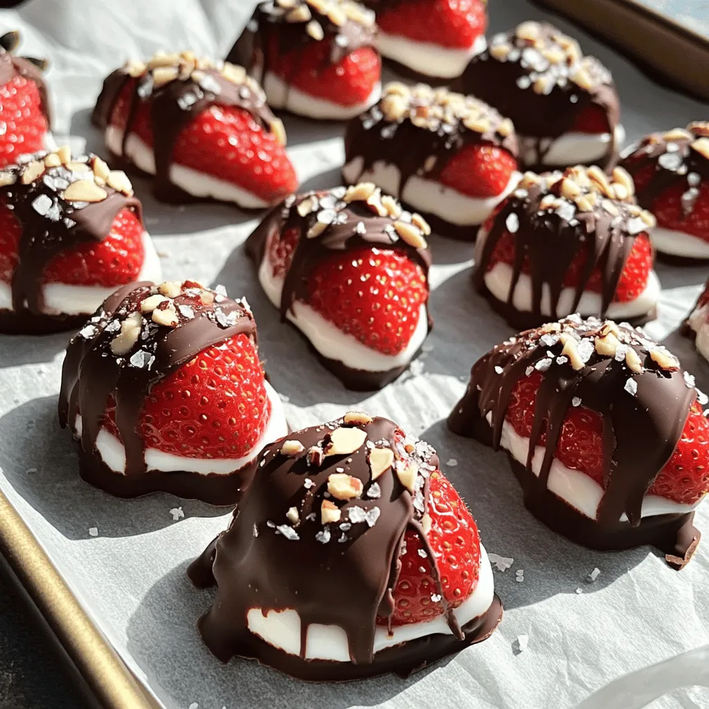 Köstliche Chocolate Strawberry Yogurt Clusters herstellen