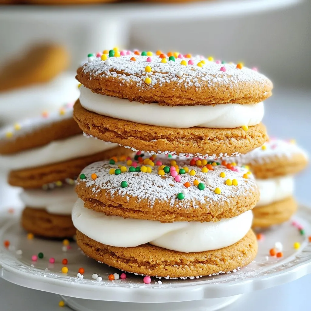 Gingerbread Sandwich Cookies Lecker und Einfache Rezepte