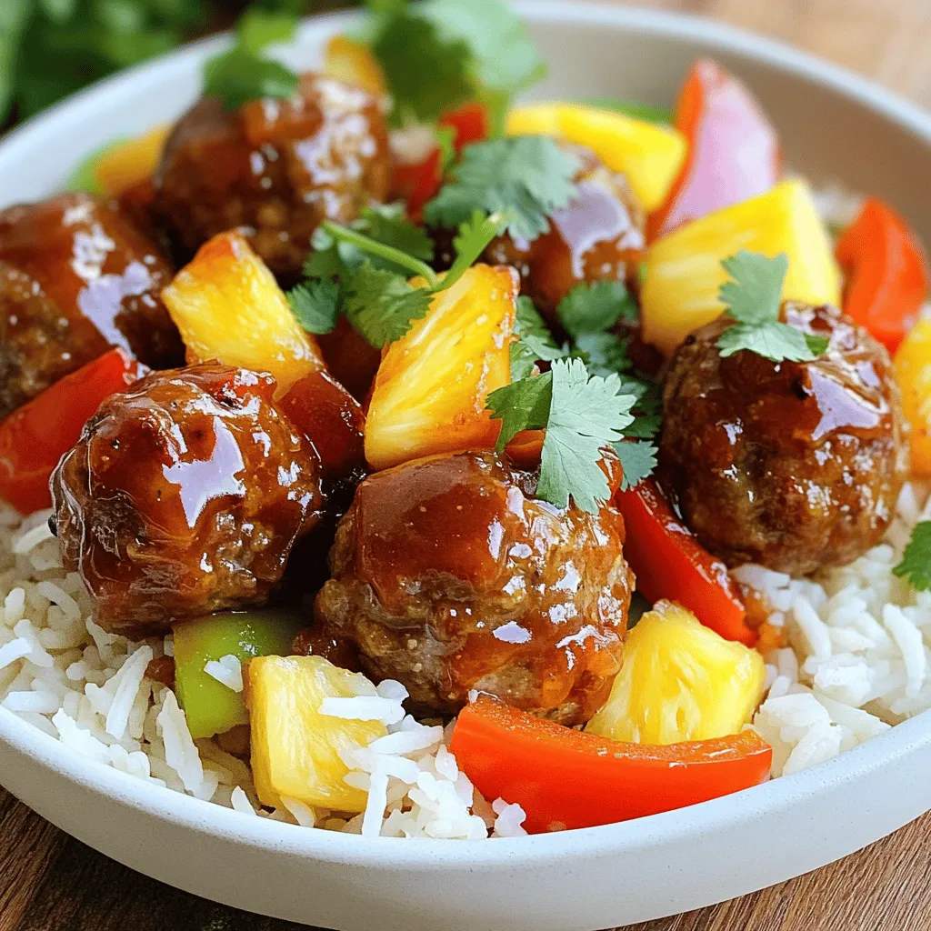 Leckere Slow Cooker Sweet and Sour Meatballs Rezept