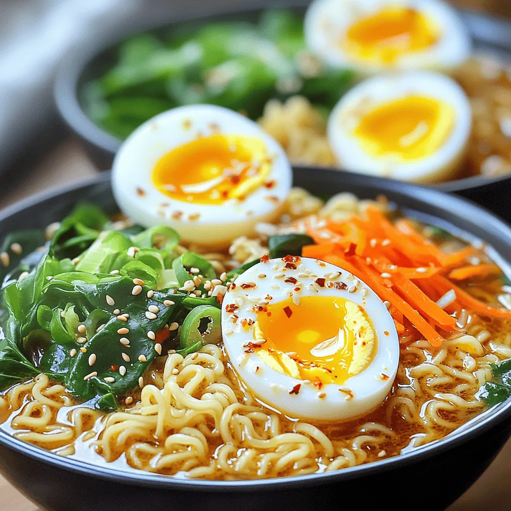 Minute Chili Garlic Ramen Schnelle und scharfe Köstlichkeit